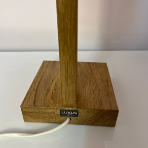 Schreibtischlampe orange Eiche von Luxus Vittsjö