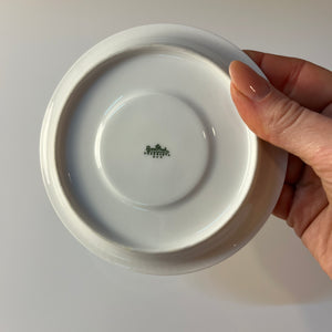 Set: 6x Kaffeetasse mit Untertasse Modulation Secunda grün von Tapio Wirkkala für Rosenthal