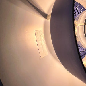 Lamellenlampe Donau blau von JEKA