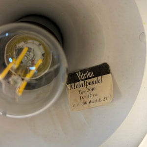 Lamellenlampe Typ 2010 weiß von Vitrika