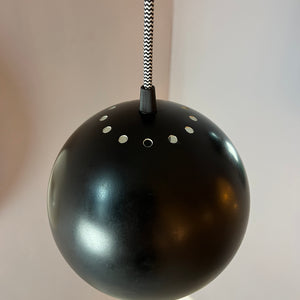 Kugellampe schwarz aus Dänemark