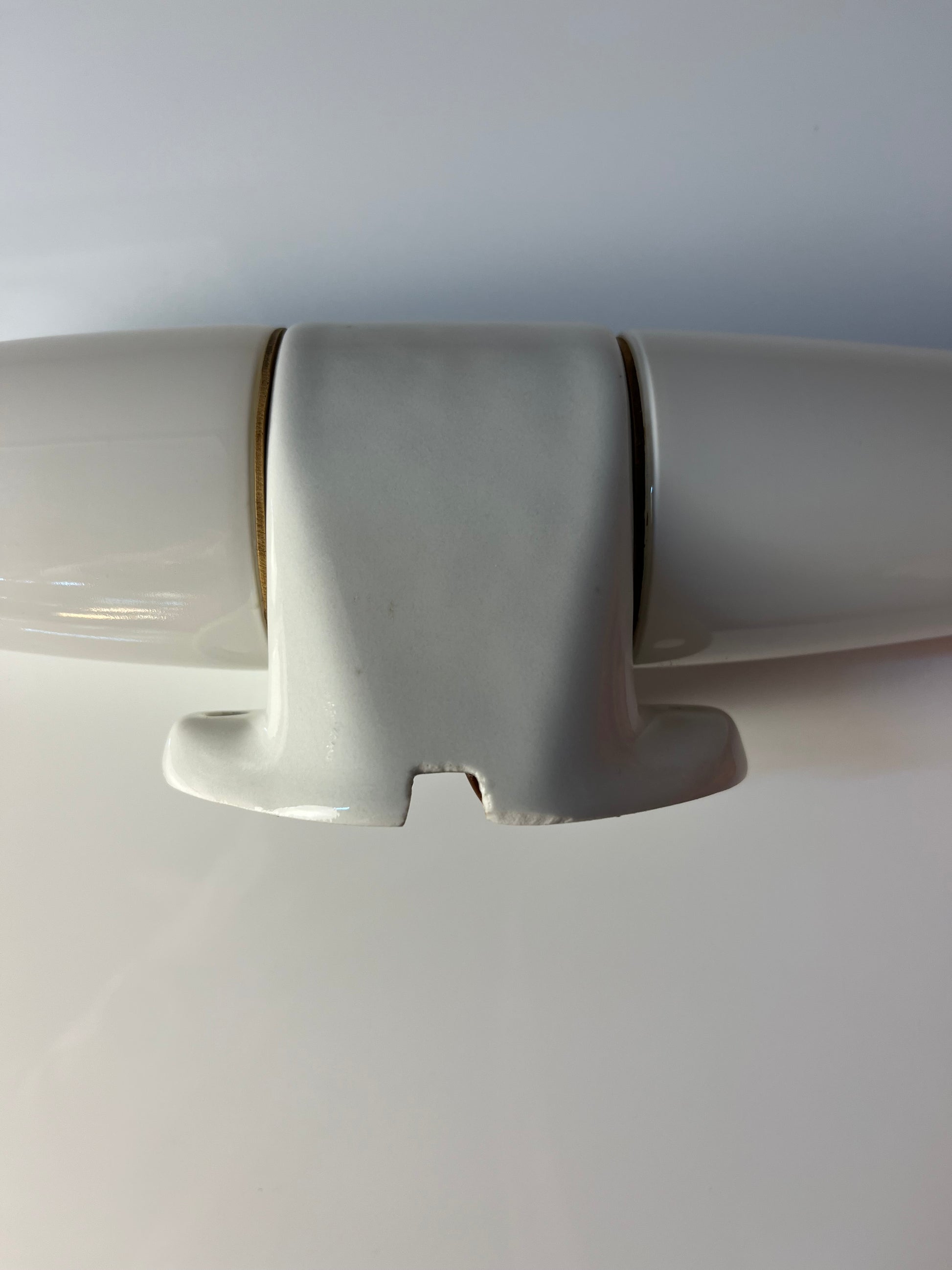 Wandlampe Modell 6068 weiß von Wilhelm Wagenfeld für Lindner