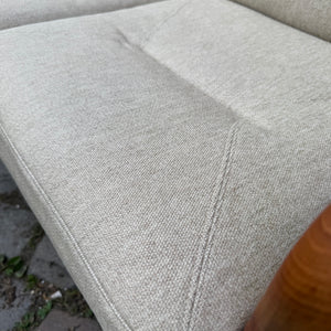 3-Sitzer Sofa Teak Wolle von Holstebro Møbelfabrik