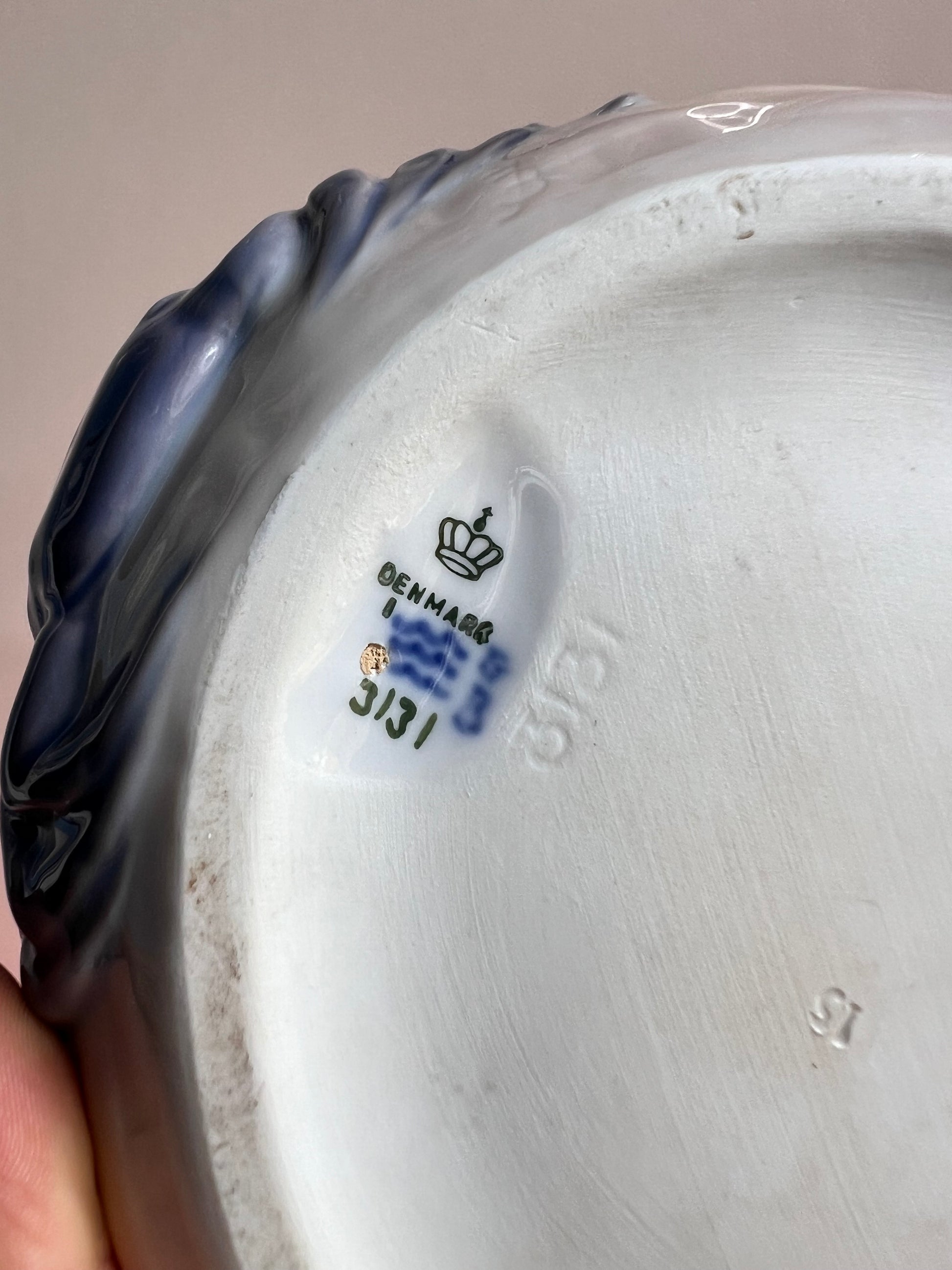 Schale Krebs Typ 3131 von Jorgen Balslov für Royal Copenhagen