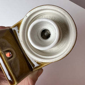 Wandlampe Modell 6060 braun von Sigvard Bernadotte für Ifö