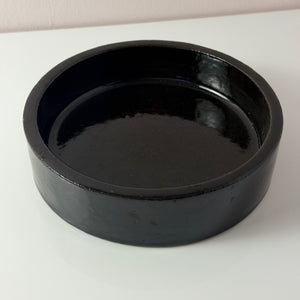 Schale braun-schwarz von Hasle Keramik