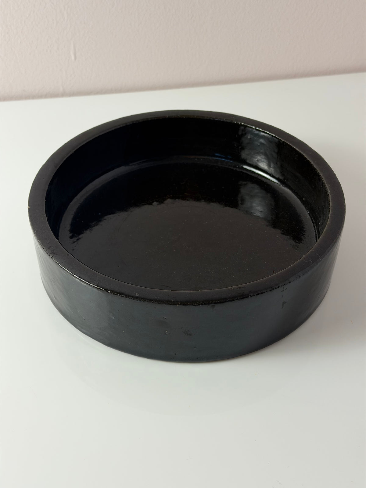 Schale braun-schwarz von Hasle Keramik