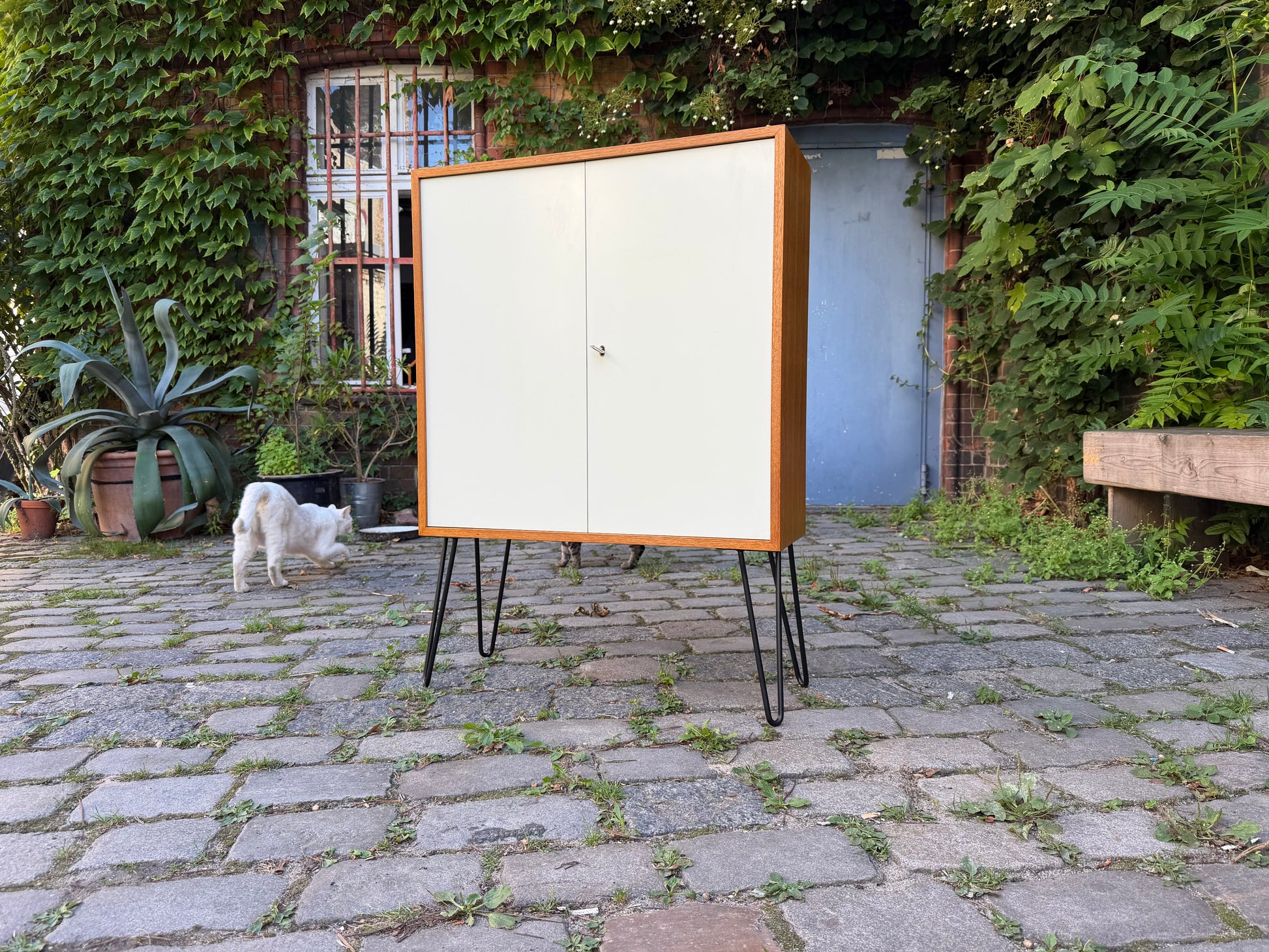Schrank mit Schloss & neuen Hairpinlegs