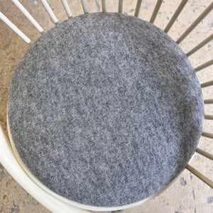 Circle Chair weiß von Yngve Ekström für Swedese