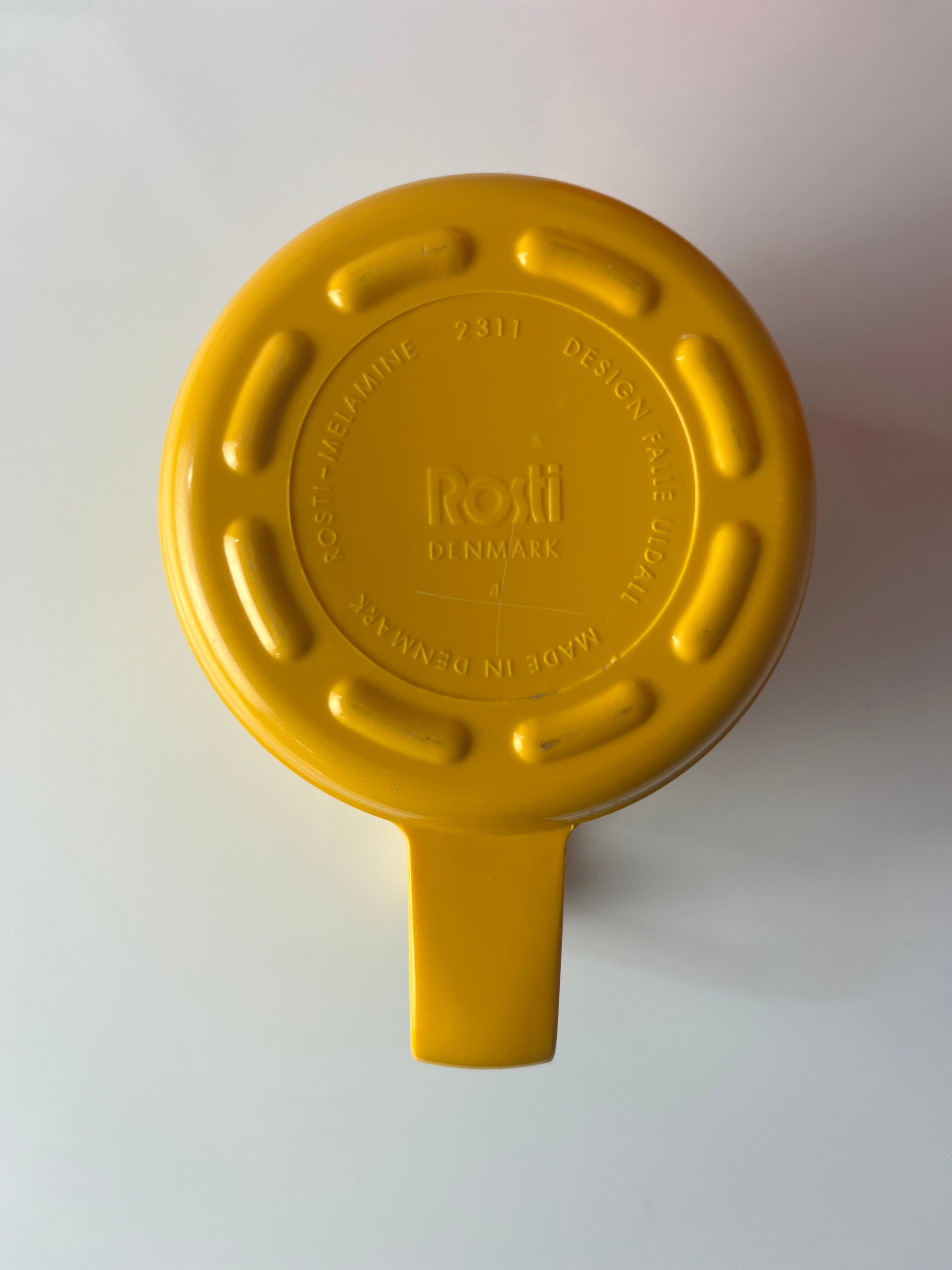 Set: 6x Tasse gelb rot orange von Rosti Mepal