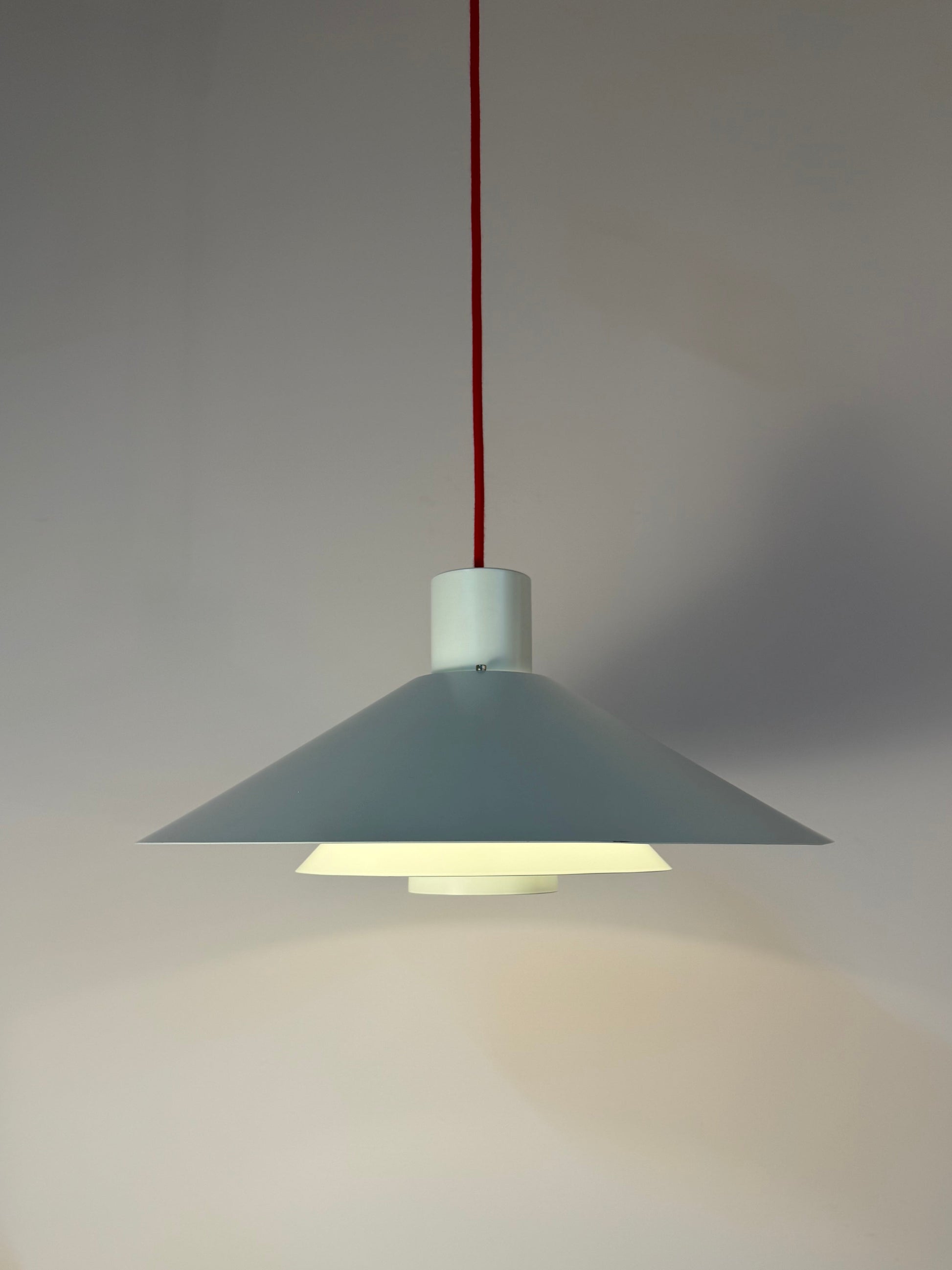 Lamellenlampe Trapez von Christian Hvidt für Nordisk Solar