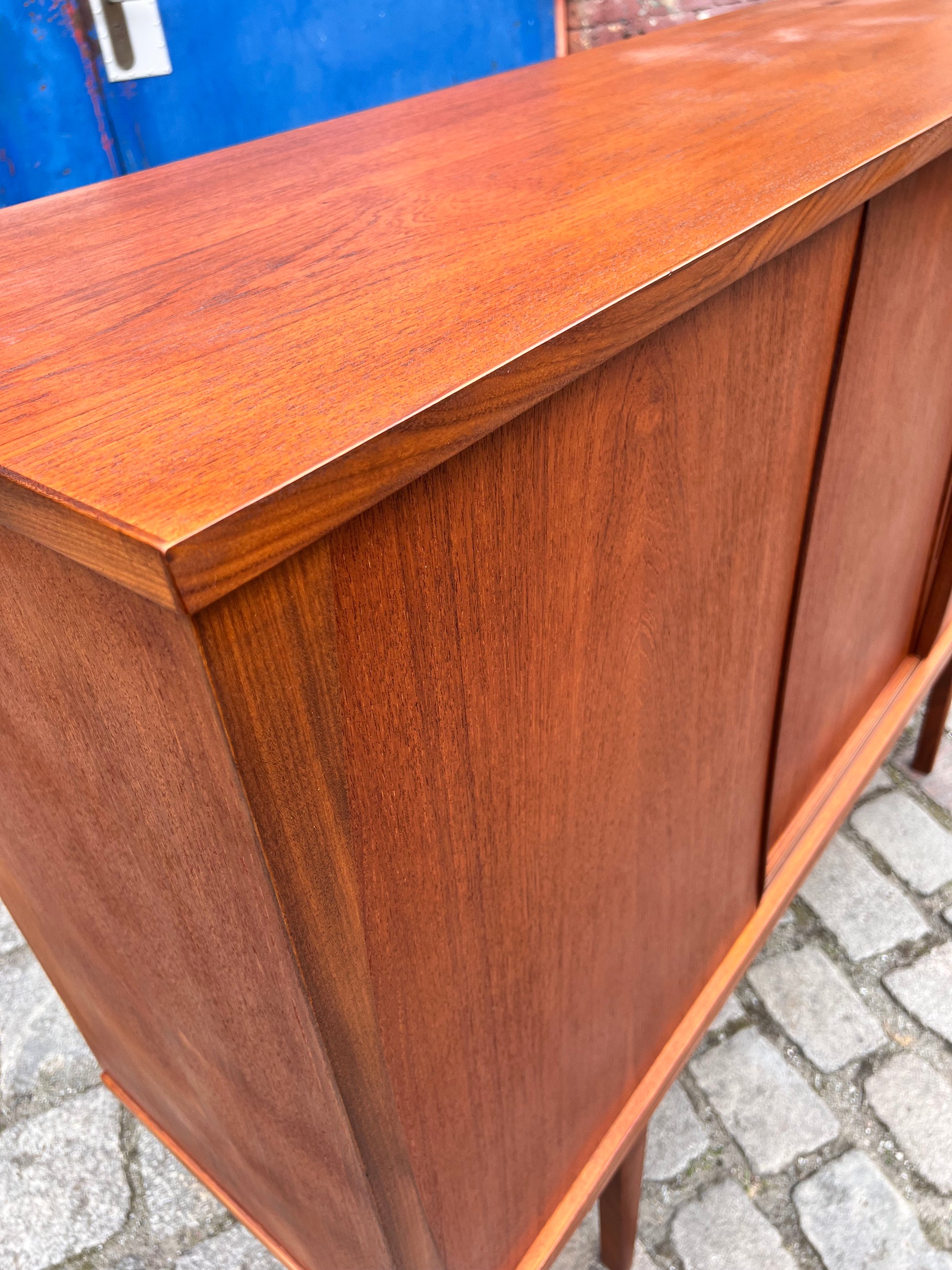 Highboard Teak von Karlit aus Schweden