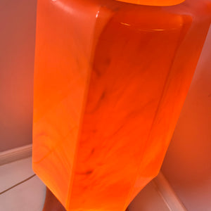 Stehlampe orange von Ilka Plast