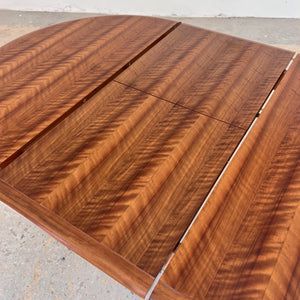 Runder Esstisch Teak mit Butterfly Auszug von Kondor