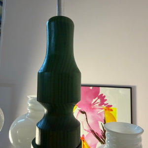 Kronleuchter grün Opalglas