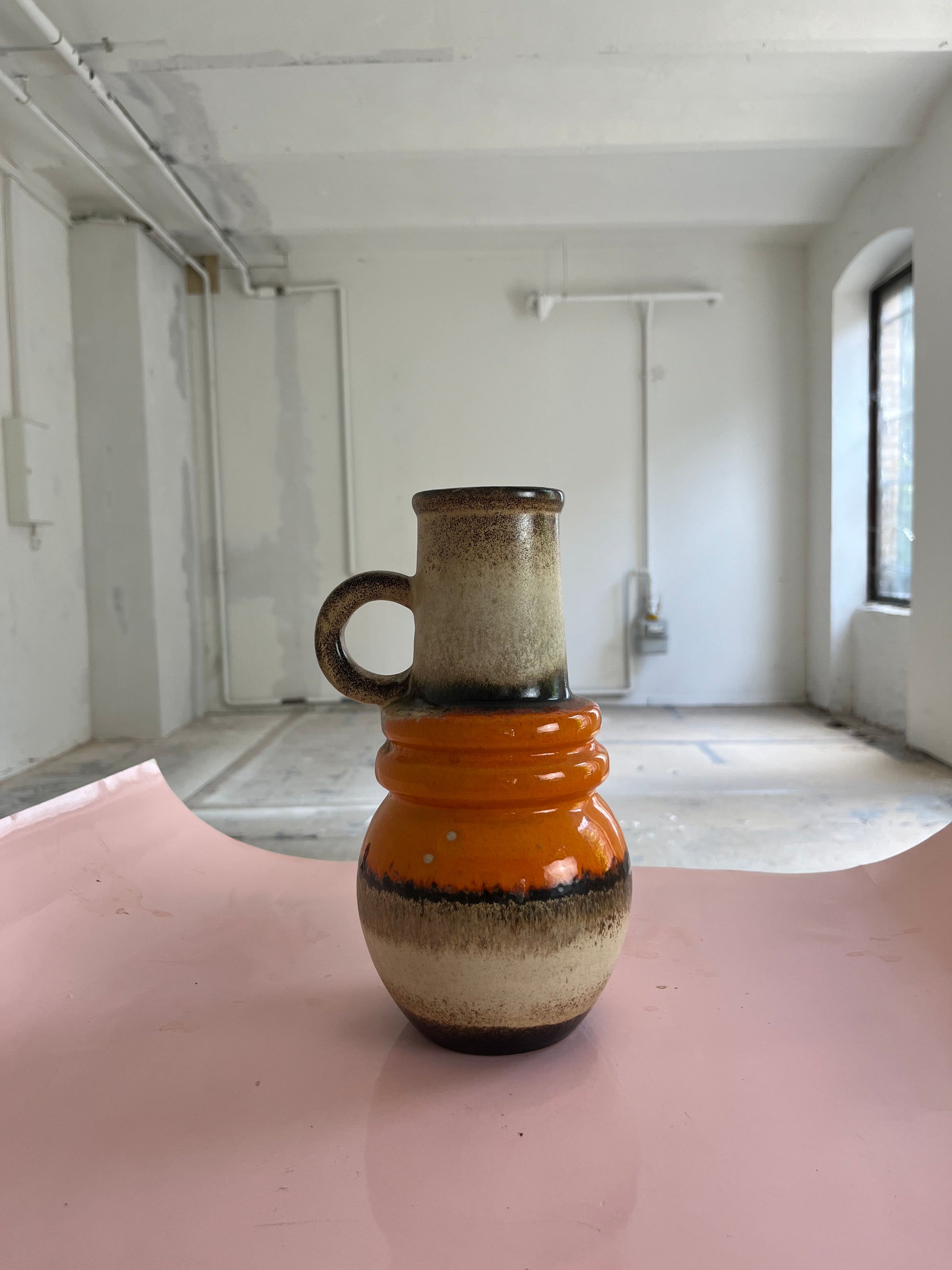 Vase 428-26 Fat Lava von Scheurich West Germany