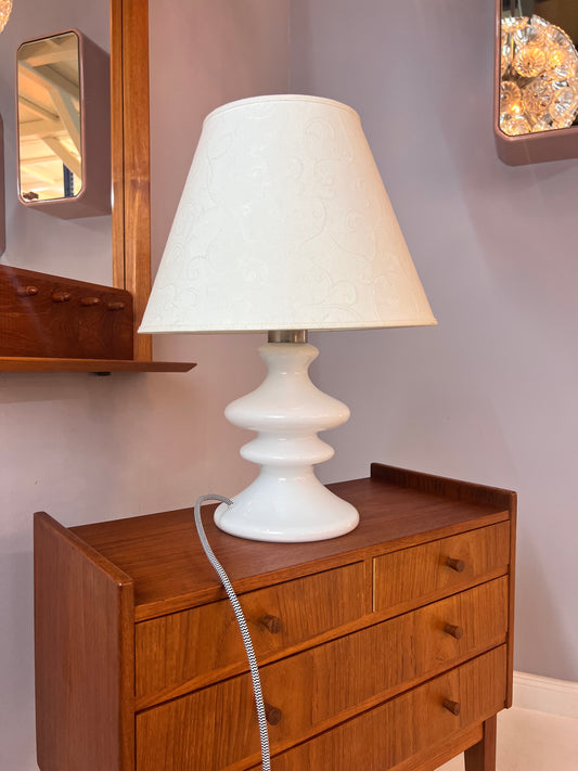 Tischlampe "Mary" Opalglas von Holmegaard