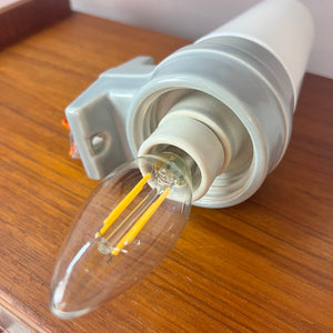 Wandlampe Modell 6060 hellgrau von Sigvard Bernadotte für Ifö