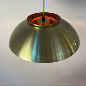 Lamellenlampe gold orange aus Dänemark