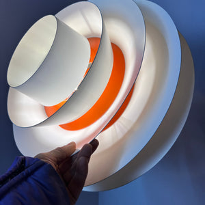 Hängelampe Verona von Svend Middelboe für Nordisk Solar