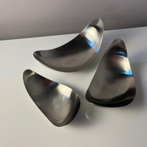 Set: Servierschalen Leaf von Helle Damkjær für Georg Jensen
