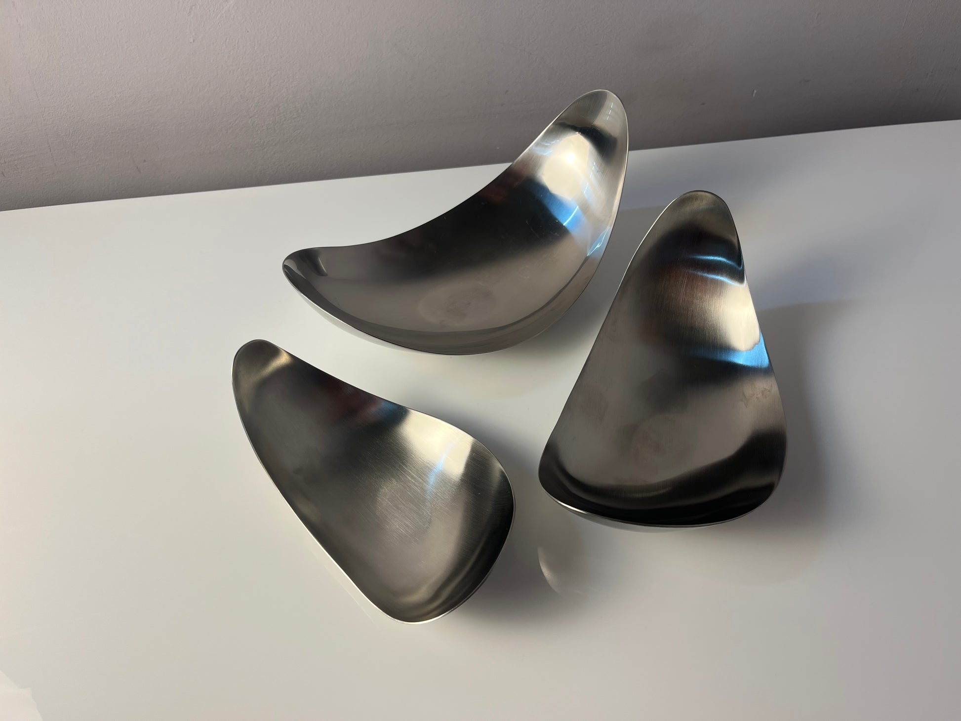 Set: Servierschalen Leaf von Helle Damkjær für Georg Jensen