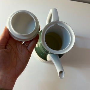 Kaffeekanne Modulation Secunda grün von Tapio Wirkkala für Rosenthal