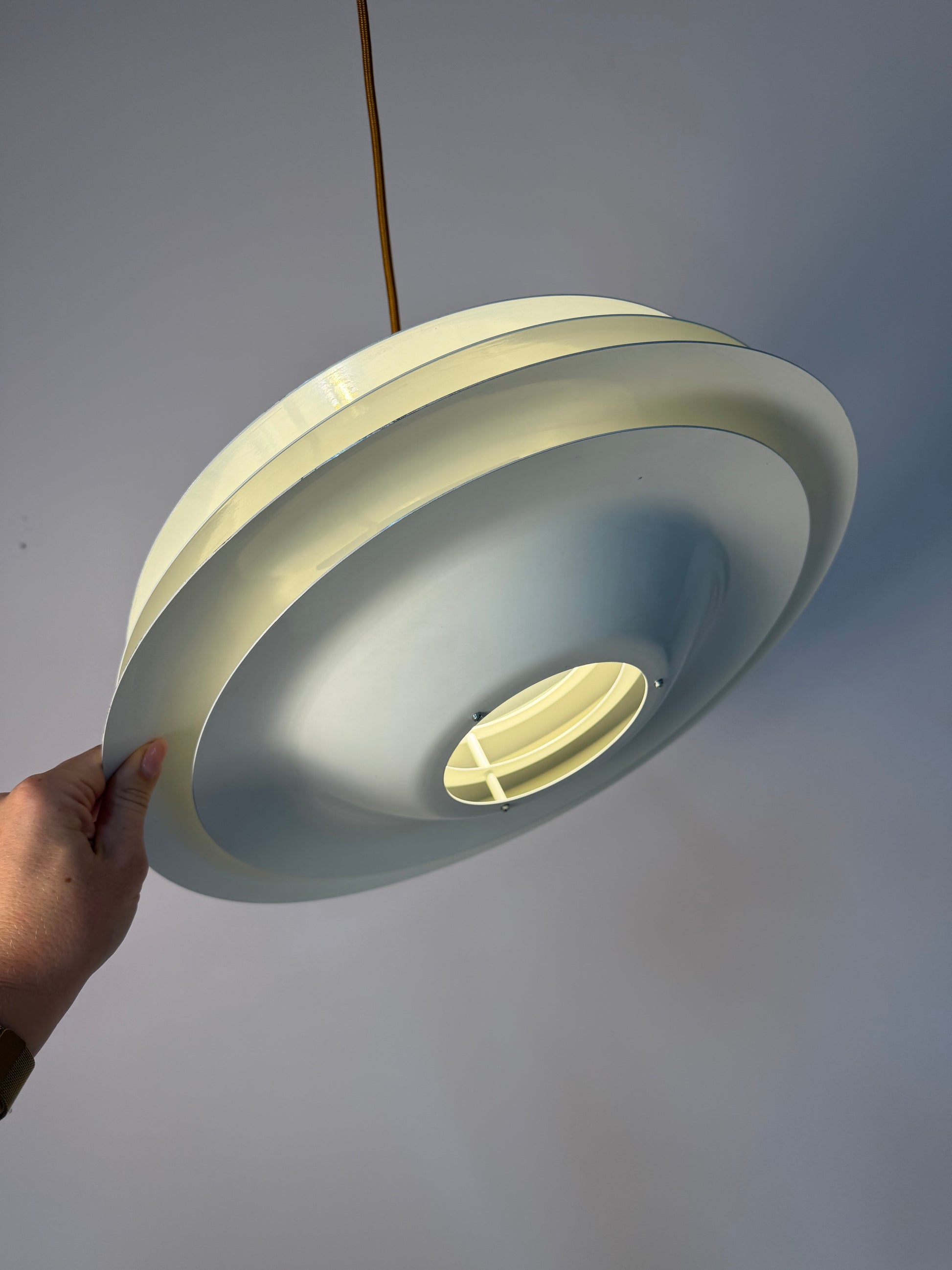 Lamellenlampe Typ 2010 weiß von Vitrika
