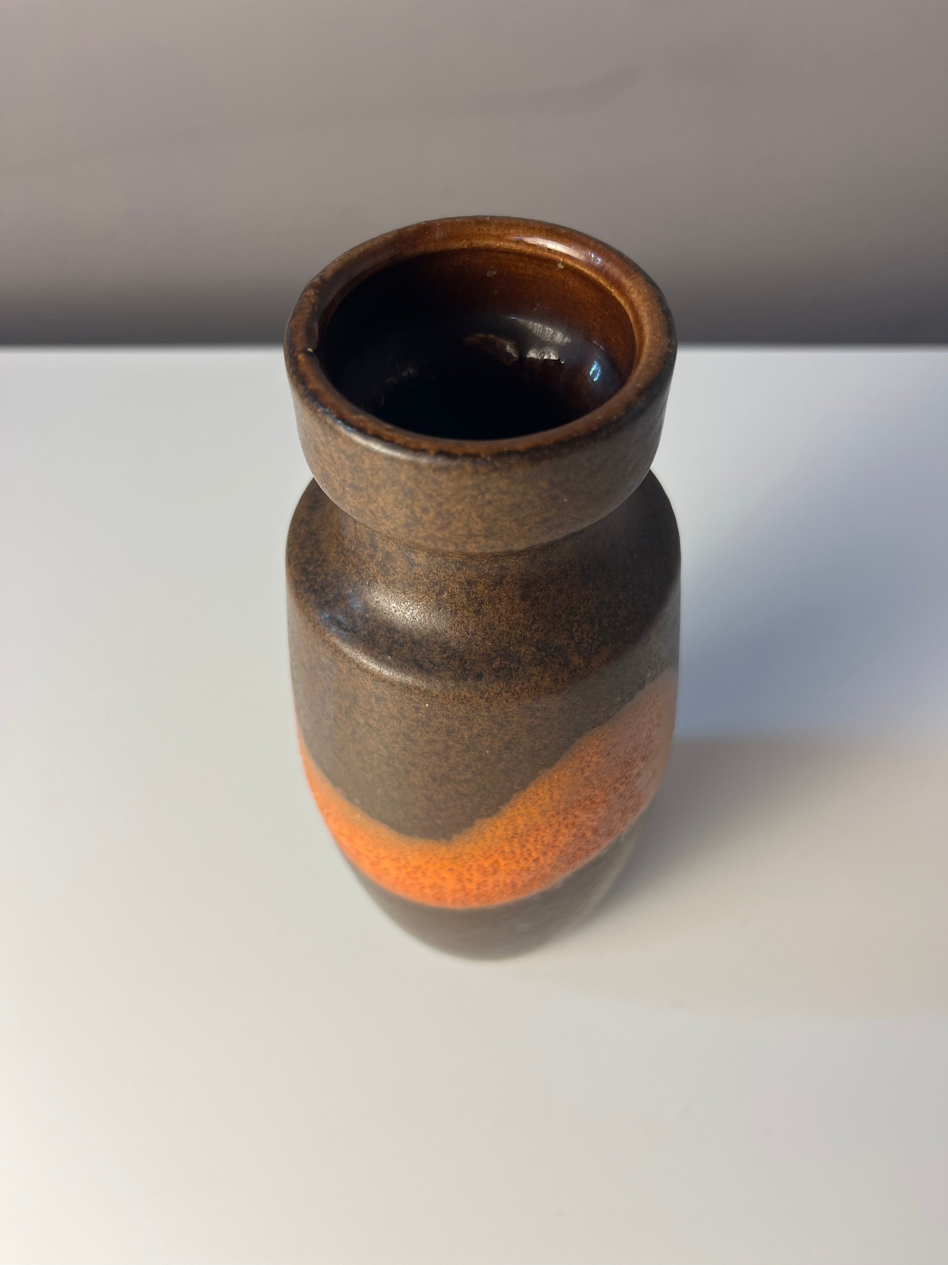 Vase 210-18 braun orange von Scheurich