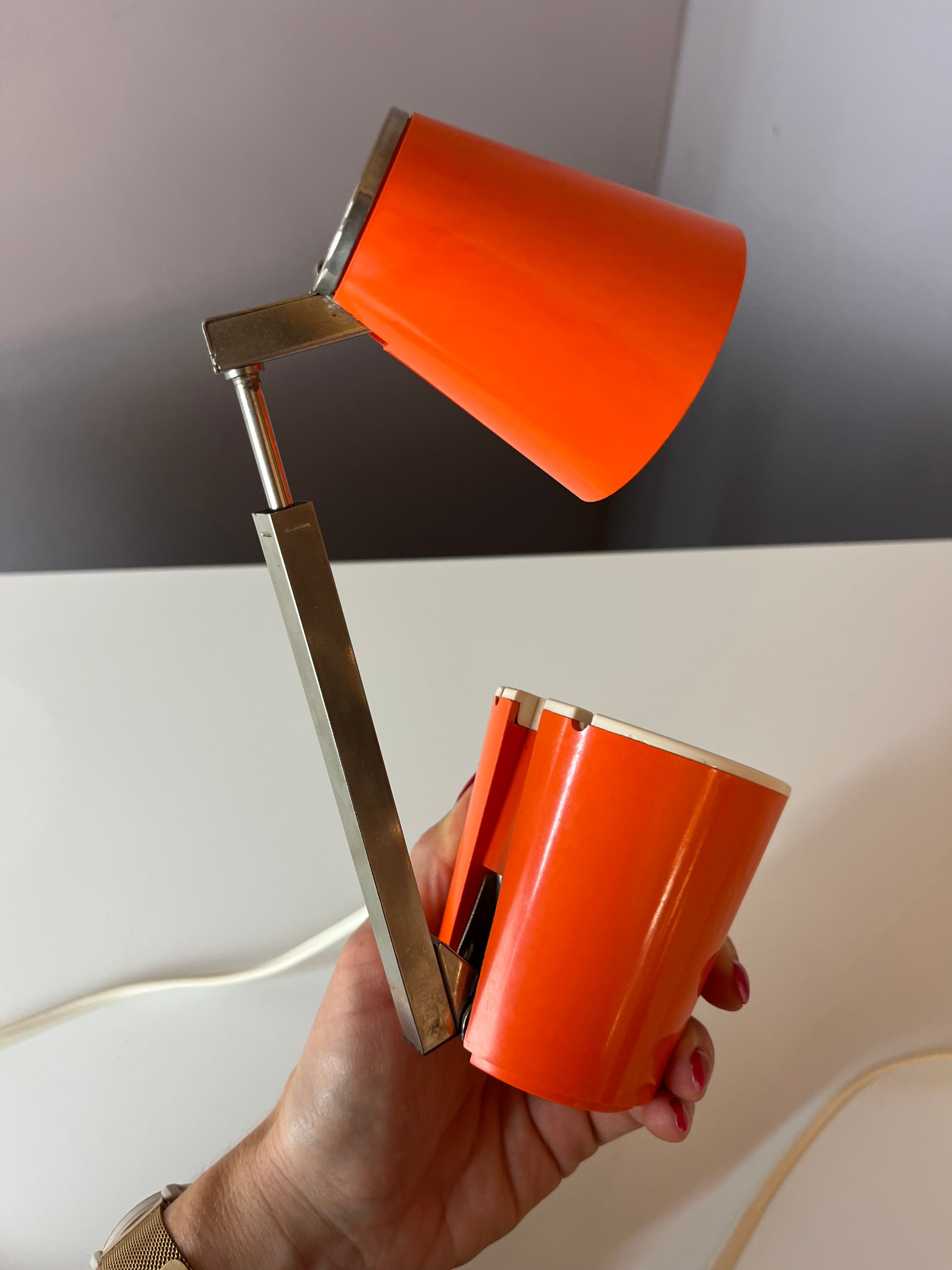 Tischlampe Lampette orange von Eichhoff