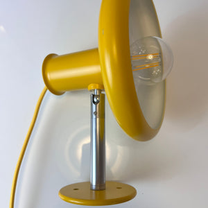 Wandlampe Optima gelb von Hans Due für Fog & Mørup