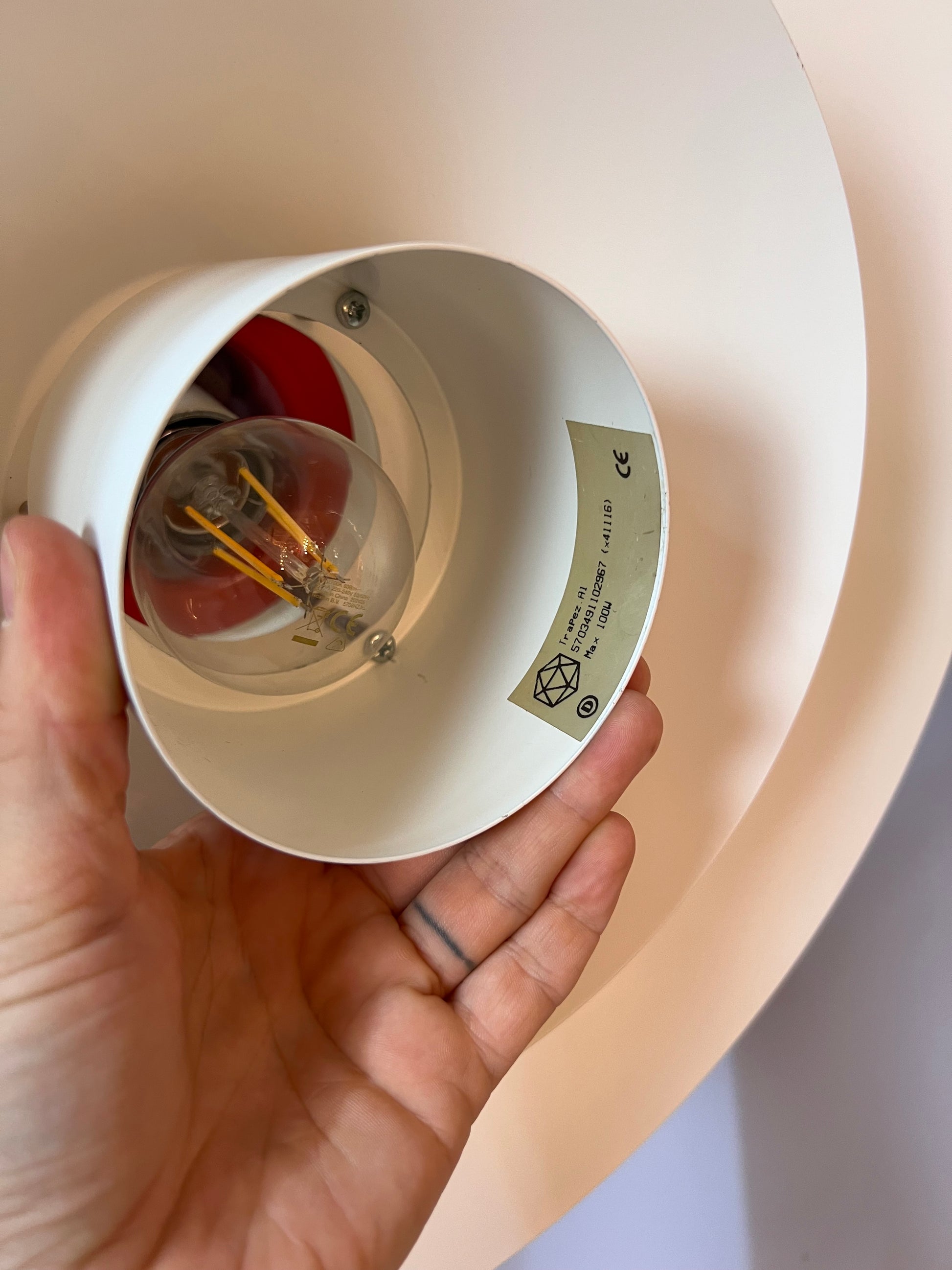 Lamellenlampe NORDISK SOLAR  „Trapez“