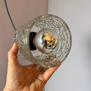 Hängelampe Glas aus Dänemark