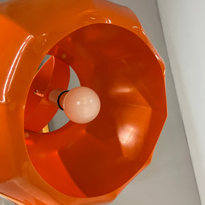Hängelampe orange Kunststoff von Ilka Plast