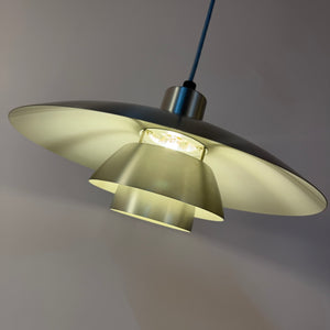 Lamellenlampe PH4/3 silber gebürstet von Poul Henningsen für Louis Poulsen