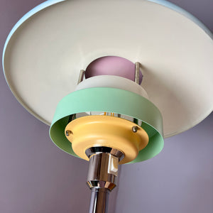 Tischlampe neu lackiert rosa mint