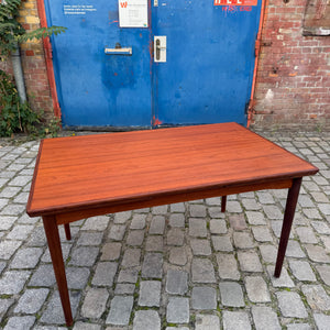 Ausziehbarer Esstisch Teak aus Dänemark