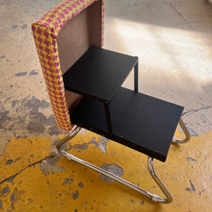 Hocker Chrom 70er