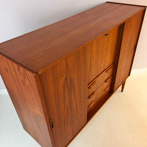 Highboard Teak von Tibergaard aus Dänemark