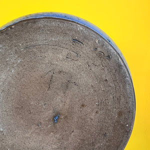 Vase blau braun Kunstkeramik von Karl Jüttner DDR