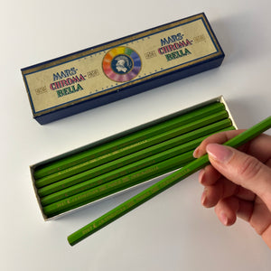 Set: Buntstfifte Mars-Chromabella grün von J.S. Staedtler