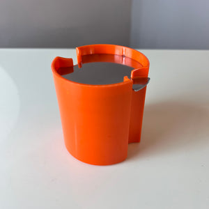 Becher orange von Jean-Pierre Vitrac für Diam