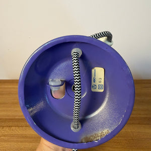 Kugellampe lila für Tisch oder Wand von Abo Randers