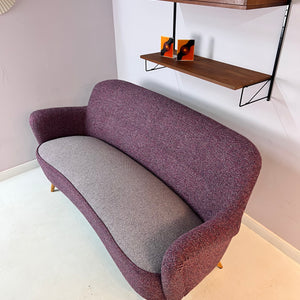 Sofa lila 50er Jahre