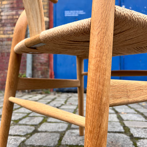 Wishbone Chair Modell CH24 Eiche geölt von Hans J. Wegner für Carl Hansen & Søn