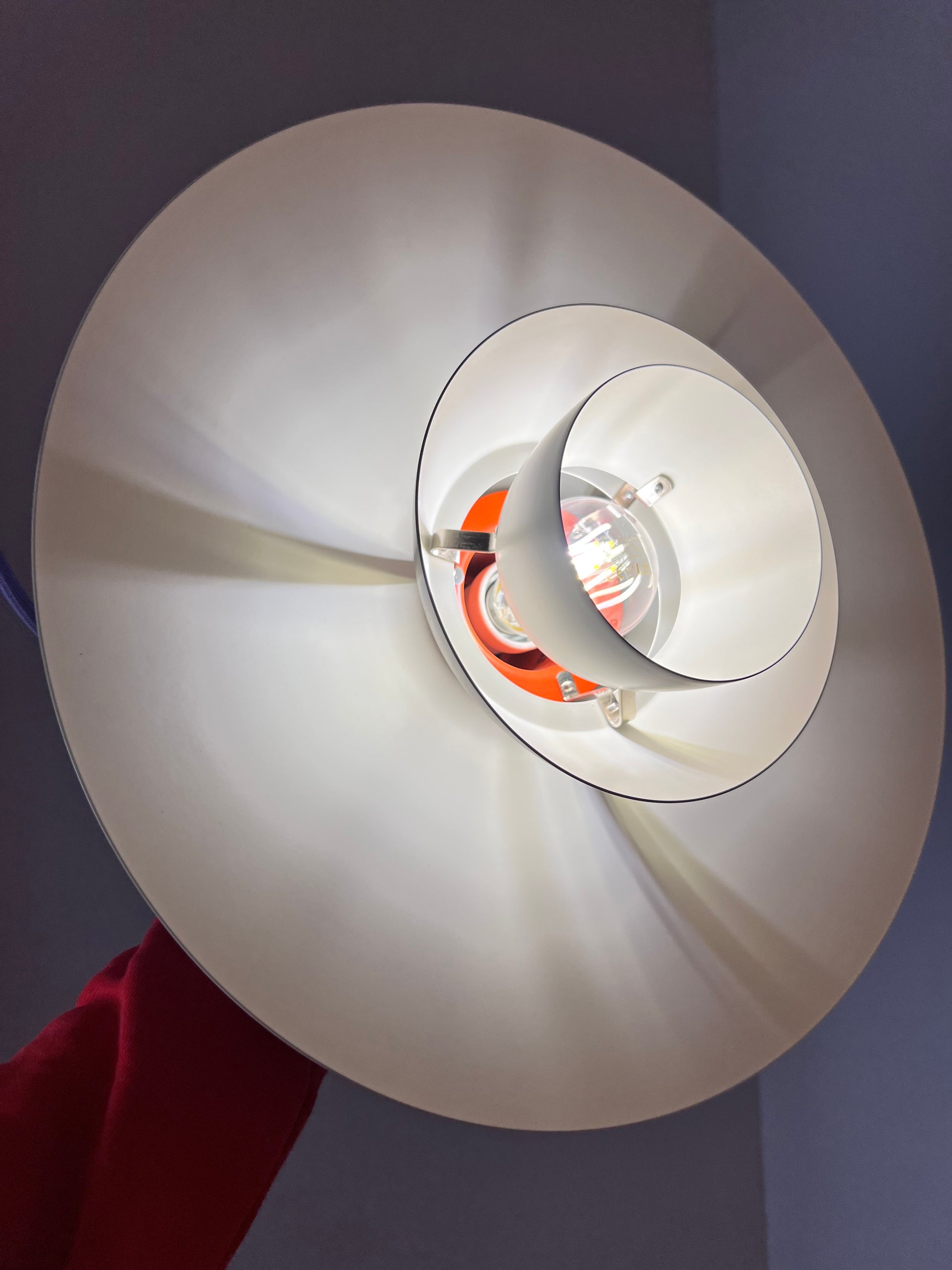 Lamellenlampe PH4 von Poul Henningsen für Louis Poulsen