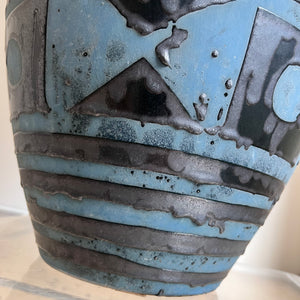 Vase „Ankara“ von Carstens Keramik West Germany