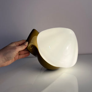 Wandlampe Modell 6030 oliv von Sigvard Bernadotte für Ifö