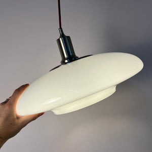Hängelampe TÄLLBYN weiß Glas für IKEA