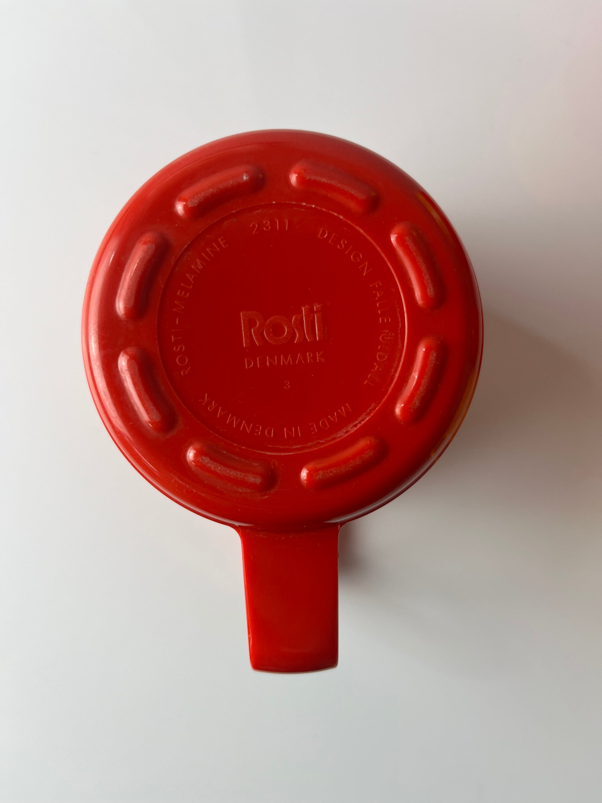 Set: 6x Tasse gelb rot orange von Rosti Mepal